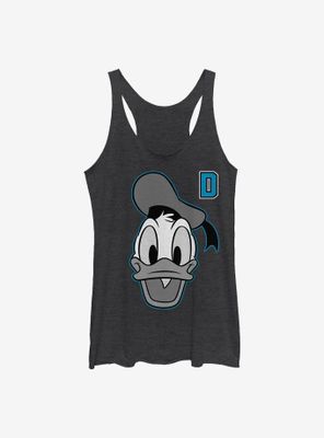 Disney Donald Duck Letter Womens Tank Top