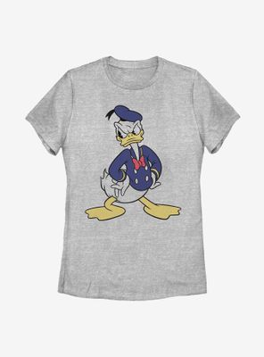 Disney Donald Duck Classic Vintage Womens T-Shirt
