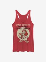 Disney Donald Duck Vintage Fireman Womens Tank Top