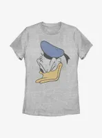 Disney Donald Duck Face Womens T-Shirt
