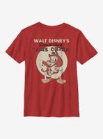 Disney Donald Duck Vintage Fireman Youth T-Shirt