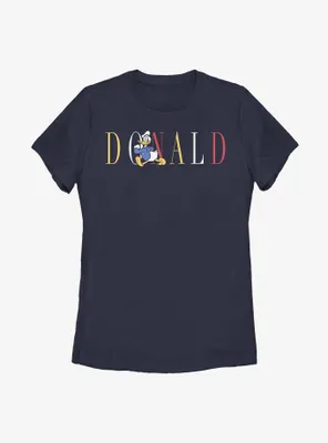 Disney Donald Duck Fashion Womens T-Shirt