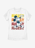 Disney Mickey Mouse Hipster Womens T-Shirt