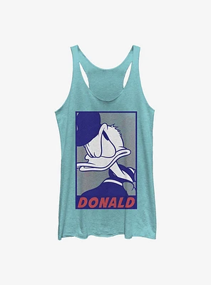Disney Donald Duck Comic Pop Womens Tank Top