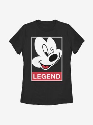 Disney Mickey Mouse Legend Womens T-Shirt