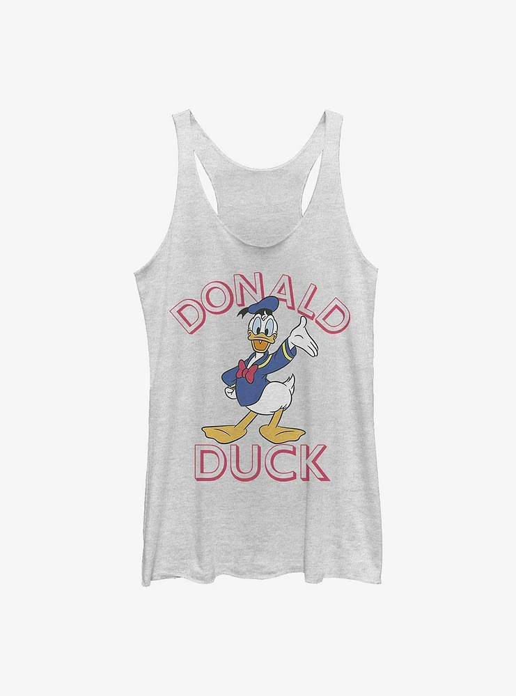 Disney Donald Duck Hello Womens Tank Top