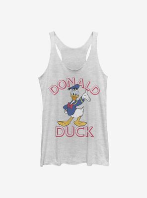 Disney Donald Duck Hello Womens Tank Top