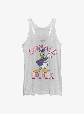 Disney Donald Duck Hello Womens Tank Top