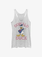 Disney Donald Duck Hello Womens Tank Top