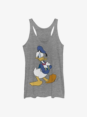 Disney Donald Duck Traditional Womens Tank Top