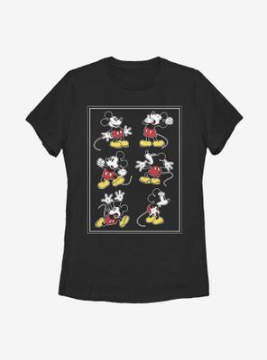 Disney Mickey Mouse Looks Womens T-Shirt