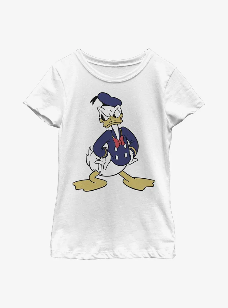 Disney Donald Duck Classic Vintage Youth Girls T-Shirt