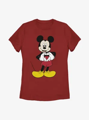 Disney Mickey Mouse Love Womens T-Shirt