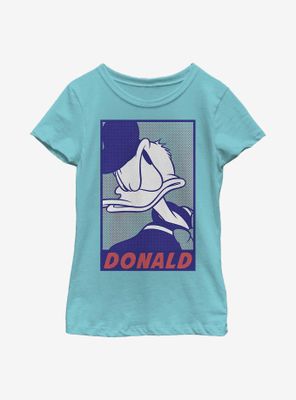 Disney Donald Duck Comic Pop Youth Girls T-Shirt