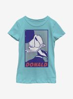 Disney Donald Duck Comic Pop Youth Girls T-Shirt