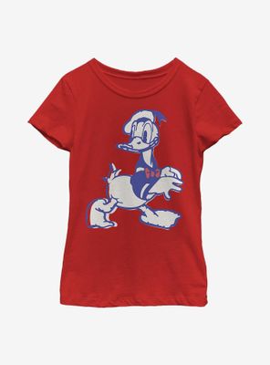 Disney Donald Duck Heritage Youth Girls T-Shirt