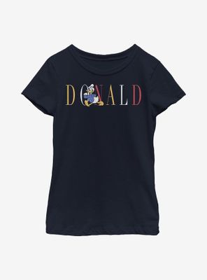 Disney Donald Duck Fashion Youth Girls T-Shirt