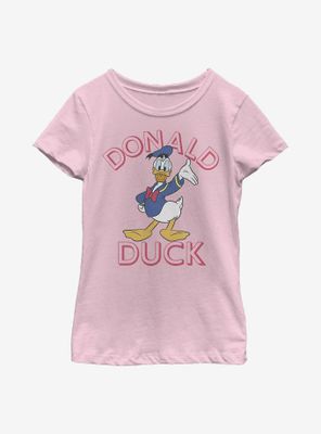 Disney Donald Duck Hello Youth Girls T-Shirt