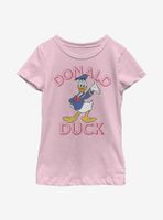 Disney Donald Duck Hello Youth Girls T-Shirt