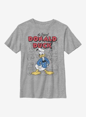 Disney Donald Duck Original Sketchbook Youth T-Shirt