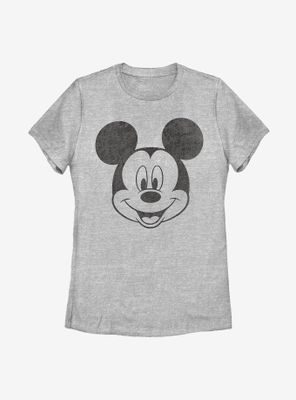 Disney Mickey Mouse Face Womens T-Shirt