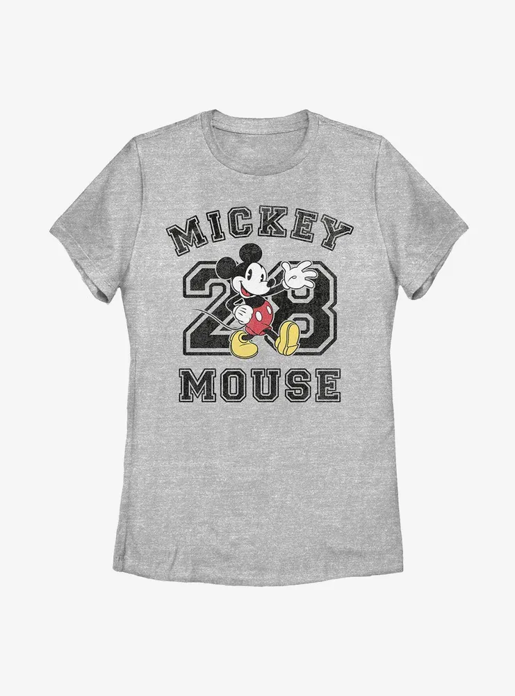 Disney Mickey Mouse Collegiate Womens T-Shirt