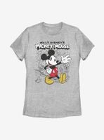 Disney Mickey Mouse Sketchbook Womens T-Shirt