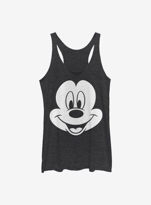 Disney Mickey Mouse Big Face Womens Tank Top