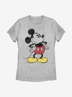 Disney Mickey Mouse Classic Vintage Womens T-Shirt