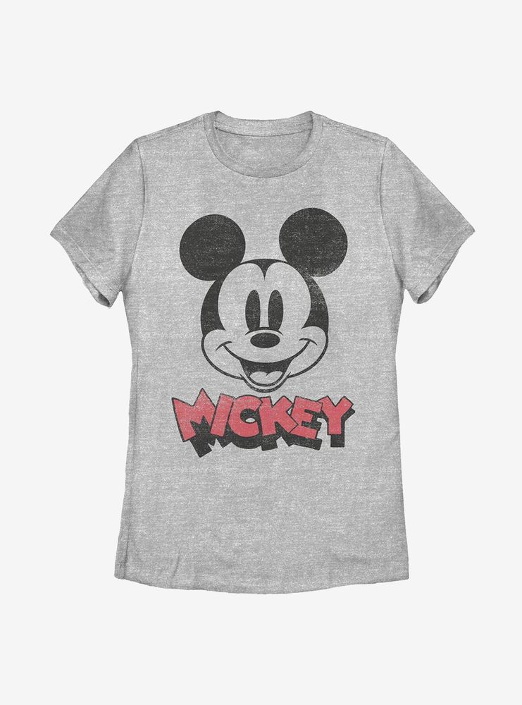 Disney Mickey Mouse Heads Up Womens T-Shirt