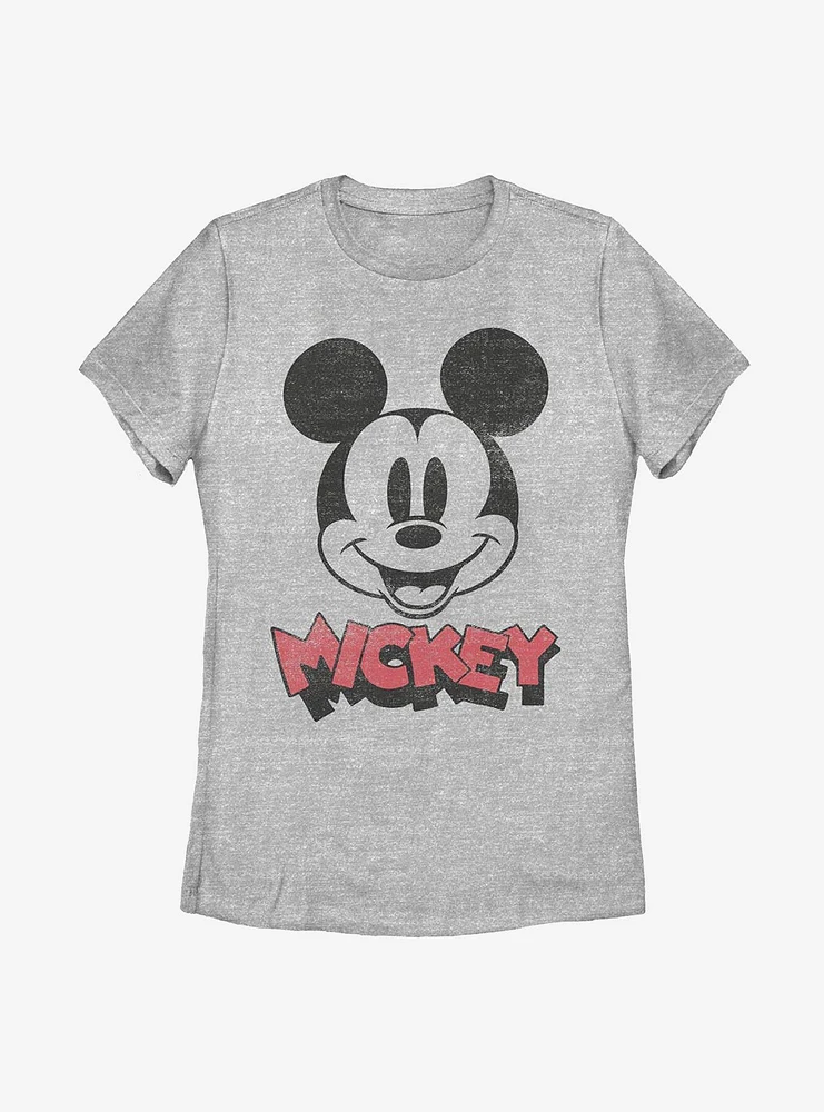 Disney Mickey Mouse Heads Up Womens T-Shirt