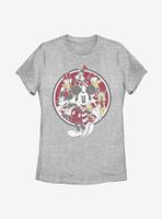 Disney Mickey Mouse Vintage Friends Womens T-Shirt