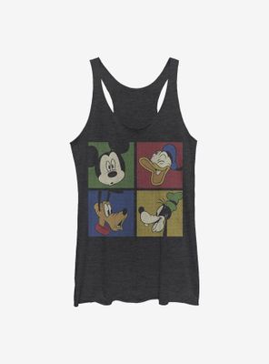 Disney Mickey Mouse Block Party Womens Tank Top