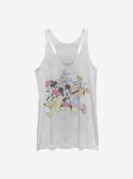 Disney Mickey Mouse Group Run Womens Tank Top