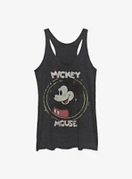Disney Mickey Mouse Happy Womens Tank Top