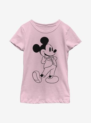 Disney Mickey Mouse Formal Youth Girls T-Shirt