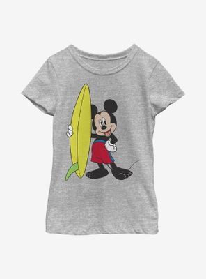 Disney Mickey Mouse Surf Youth Girls T-Shirt