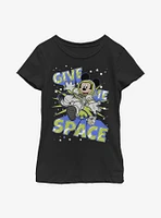 Disney Mickey Mouse Spacey Youth Girls T-Shirt