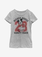 Disney Mickey Mouse Varsity Youth Girls T-Shirt