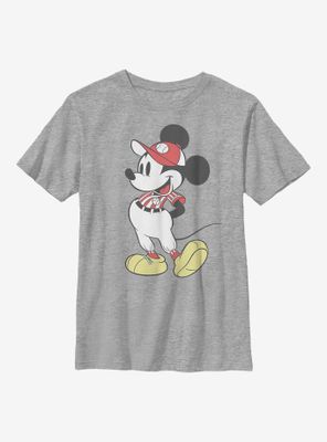 Disney Mickey Mouse Baseball Season Youth T-Shirt