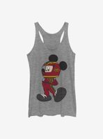 Disney Mickey Mouse Racecar Driver Womens Tank Top