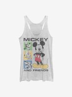 Disney Mickey Mouse Box Seats Womens Tank Top