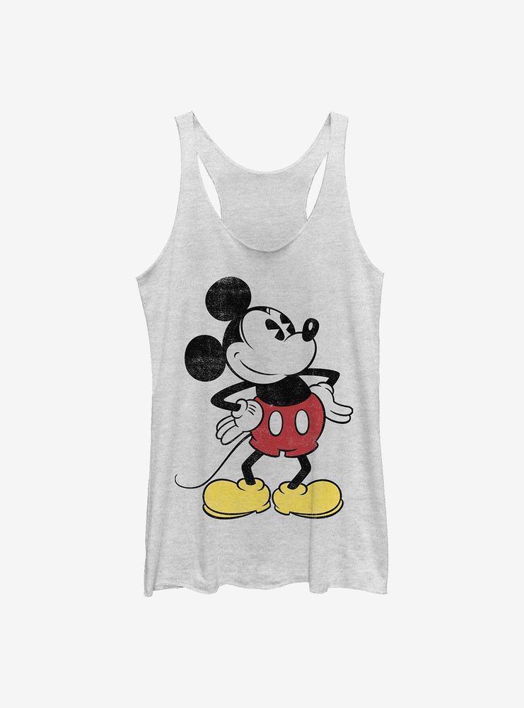 Disney Womens Retro Old School Mickey Mouse Tank Top (Large