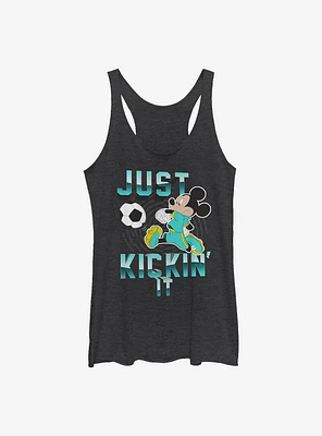 Disney Mickey Mouse Kickin' It Womens Tank Top