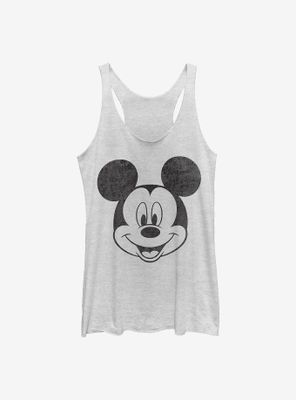 Disney Mickey Mouse Face Womens Tank Top