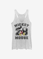 Disney Mickey Mouse Collegiate Womens Tank Top