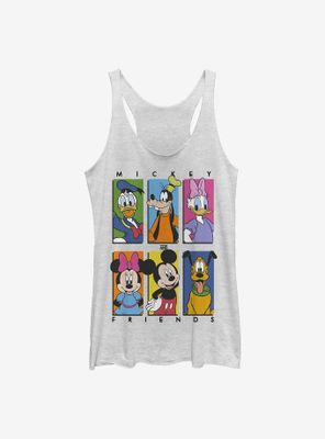 Disney Mickey Mouse Six Up Womens Tank Top