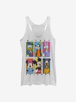 Disney Mickey Mouse Six Up Womens Tank Top