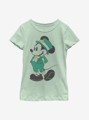 Disney Mickey Mouse Leprechaun Youth Girls T-Shirt