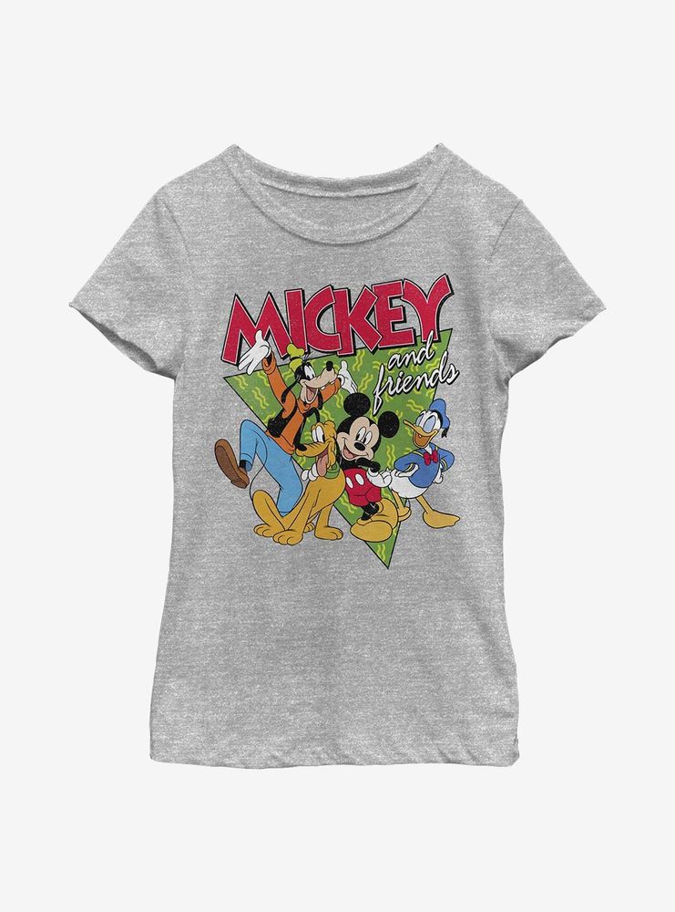 Disney Mickey Mouse Funky Bunch Youth Girls T-Shirt